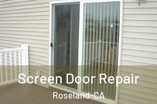  Screen Door Repair Roseland-CA